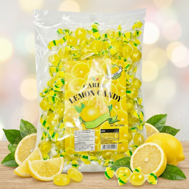 카리노 사우어 레몬캔디500그람, 1개, 500g