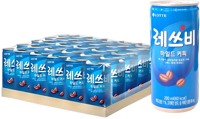 레쓰비 마일드, 200ml, 30개