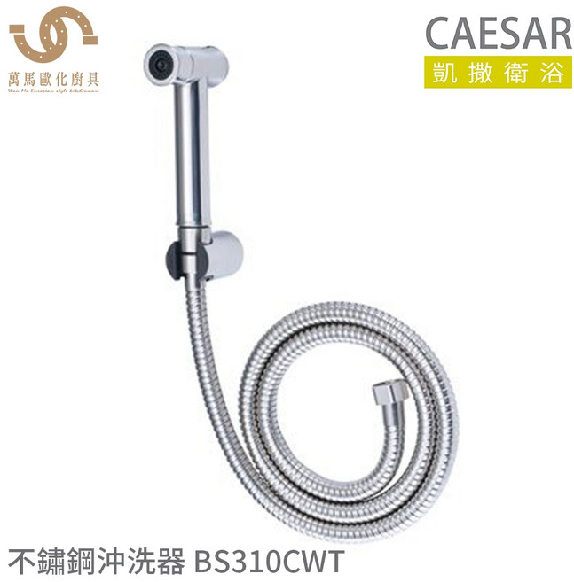 CAESAR 凱撒衛浴 BS310CWT 不鏽鋼沖洗器 浴室清潔必備 三通設計方便切換水源 輕鬆安裝 耐用防鏽