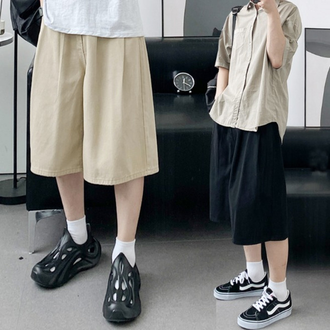 라키트 기장선택 롱/숏 투턱 S-3XL 버뮤다 바지 팬츠