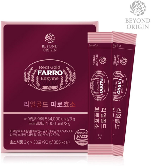 비욘드오리진 리얼 골드 파로효소 (1개월분), 3g, 1개
