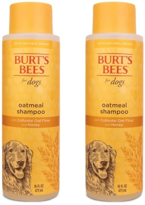 Burt's Bees 버츠비 강아지 오트밀 샴푸 473ml 2개 미국 발송, 1세트 - 쿠팡