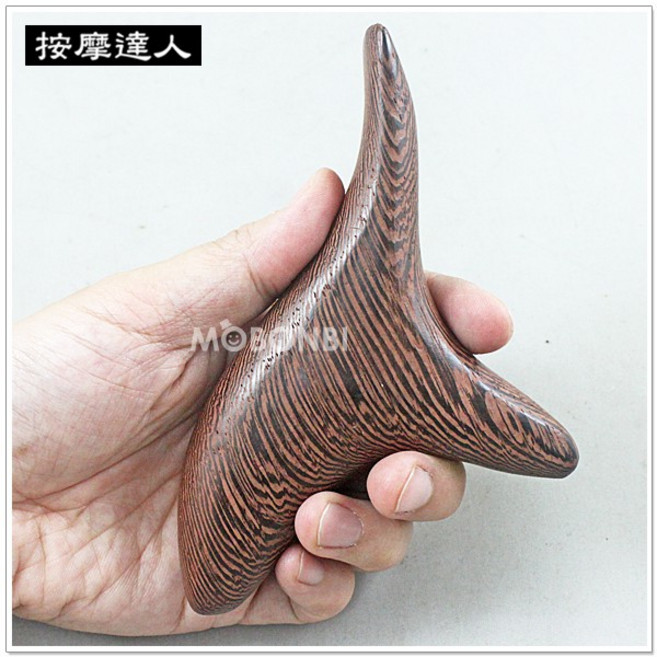 摩邦比 雞翅木按摩器, 1個