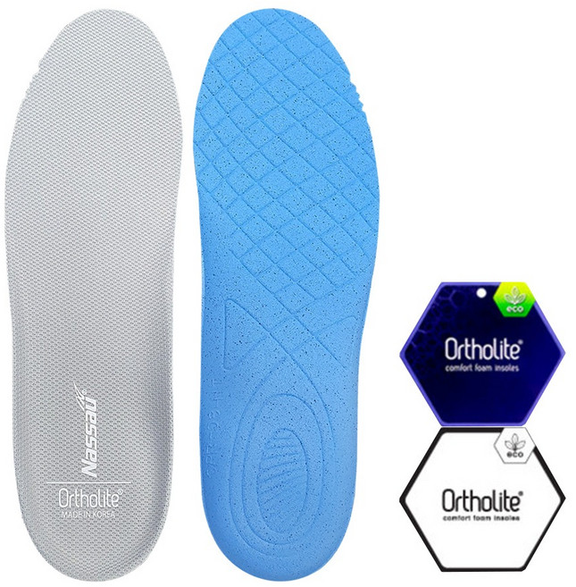 낫소 오솔라이트 인솔 깔창 국내생산 L 남성용 255-280 특허 스포츠 축구 배구 족구, 1세트