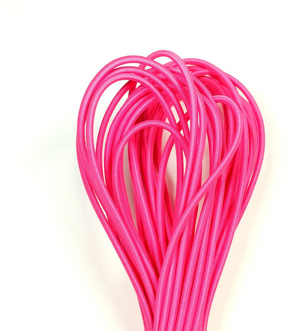 고무줄 텐트고무줄 굵은고무줄 탄성끈 탄성고무줄 폴대고무줄, 약2mm엣찌핑크