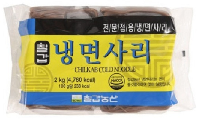 칠갑농산 냉면사리, 2kg, 1개
