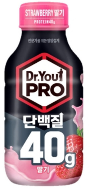 오리온 닥터유프로 단백질드링크 40g 딸기, 20개, 350ml