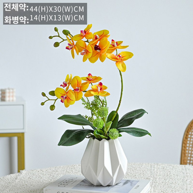 호접란 거실 조화화분 인테리어, HDL7, 1개