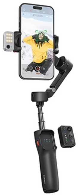三軸 大人氣 開年公司貨 Hohem 浩瀚 iSteady V3 三軸折疊 手機 穩定器, 黑色, 1個