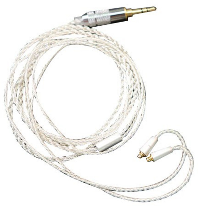 센퍼 은도금 MMCX 슈어호환 이어폰 케이블 고급형, 혼합색상