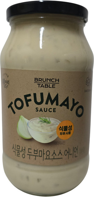 식물성 두부마요소스 어니언, 680g, 1개