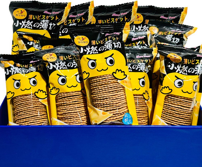 치즈맛 크래커 30g 스낵 바삭하고 고소한 중독적인 과자 개별포장 꽃모양, 36개