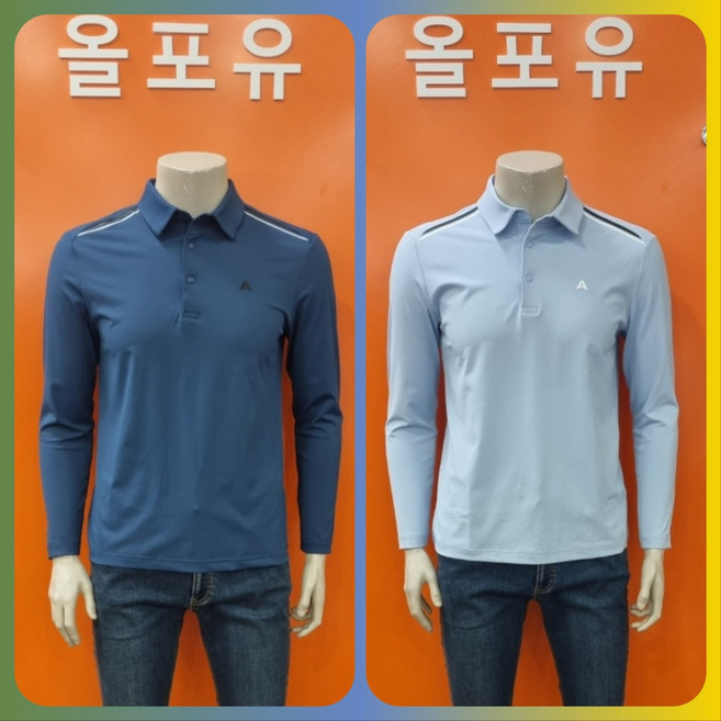 올포유 멋스러운 심플함 남성 어깨 웰딩 포인트 티셔츠 AMTYO1371SS