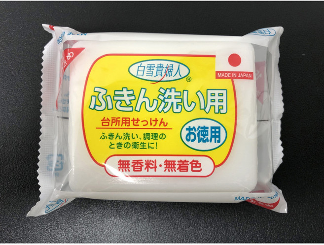 일본제조사 사나다 일본 백설귀부인 주방비누, 150g, 10개