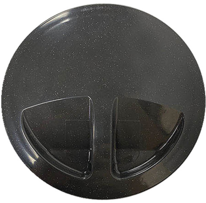 싱크대 배수구 블랙 불투명뚜껑 (검정뚜껑), 검정, 1개
