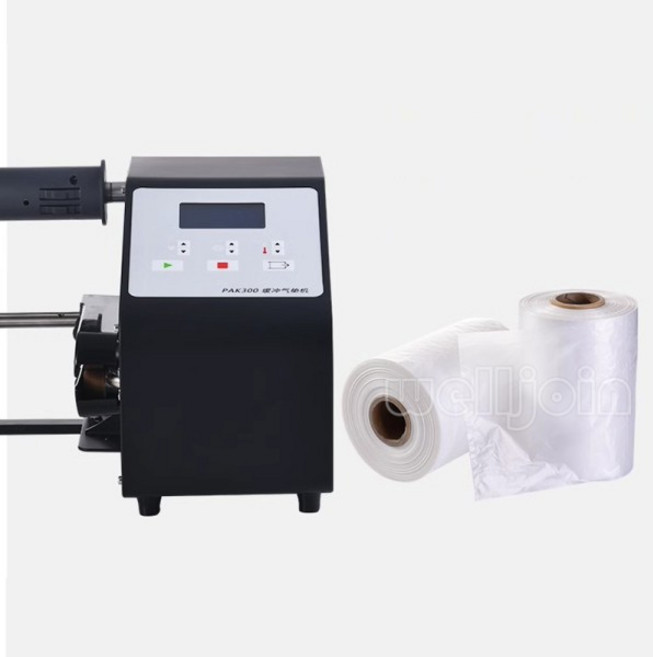 PAK300 자동 기계 에어 쿠션 포장 씰링 기계 110V/220V 풍선 포장 도구 팽창기 버블 백 도구, 02 UK, 01 220v