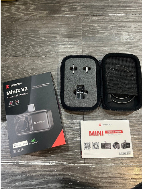 海康 HIKMICRO MINI2 V2 手機版 迷你熱顯像儀 256*192解析度 -20度到400度, 1個