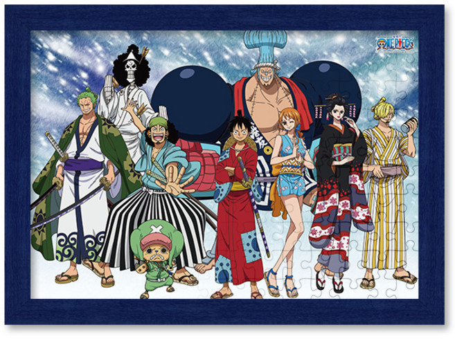 1000피스 직소퍼즐+액자세트 - 원피스 - 믿음 (액자포함), 단품, 1개