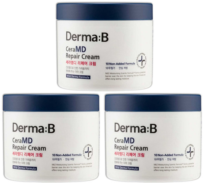 더마비 세라엠디 리페어 크림, 430ml, 3개