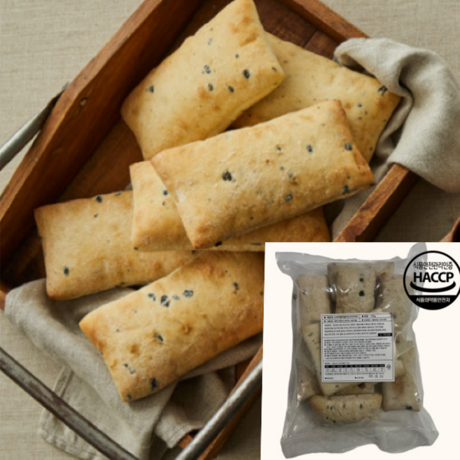 신세계 미니 블랙올리브치아바타, 10개, 65g