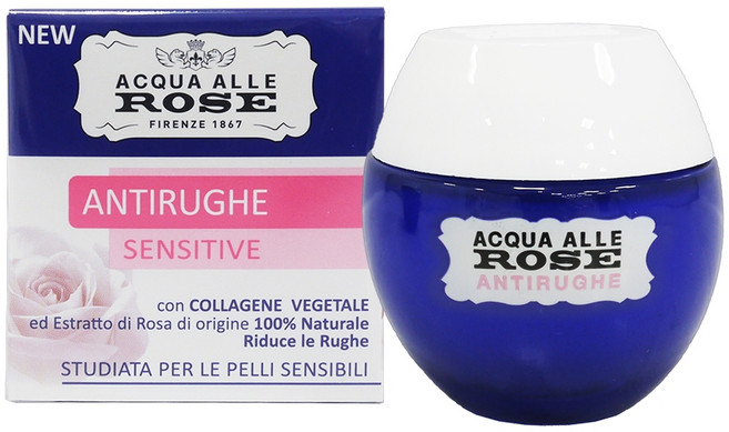 Acqua alle Rose 玫瑰敏感抗皺 滋潤保濕, 1件, 溫和面霜(50ML), 50ml