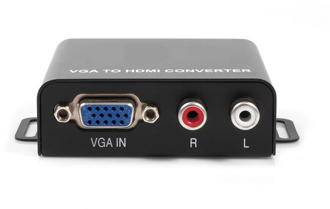 넥스트 NEXT-2423VHC RGB Audio to HDMI 변환 컨버터, 1개