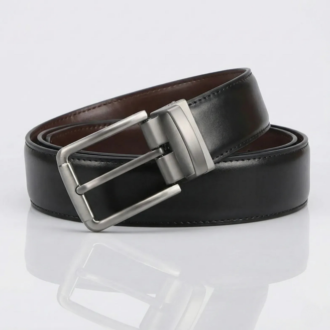 써모텍 남성 고급 빅사이즈 가죽 정장 벨트