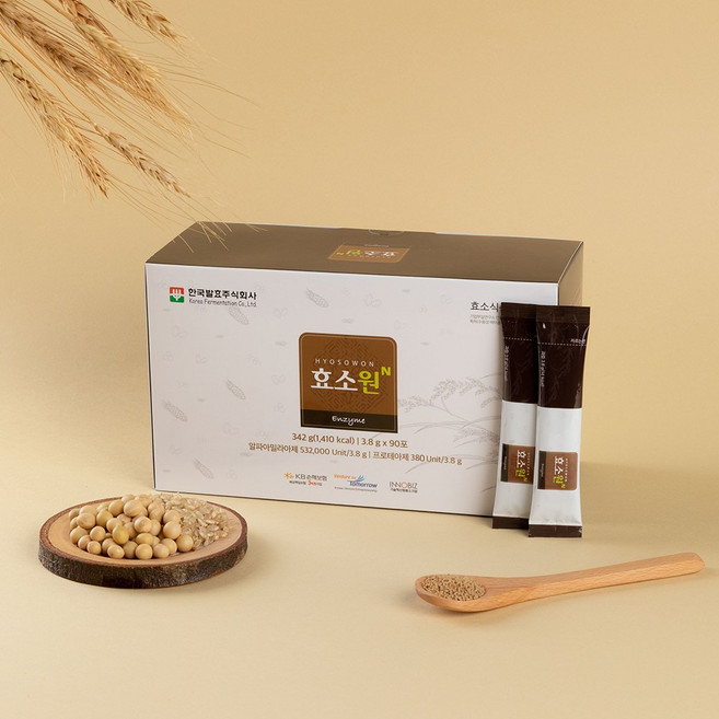 평생건강 효소 임산부효소 소화효소 곡물발효효소 유산균 역가수치 높은, 342g, 1개