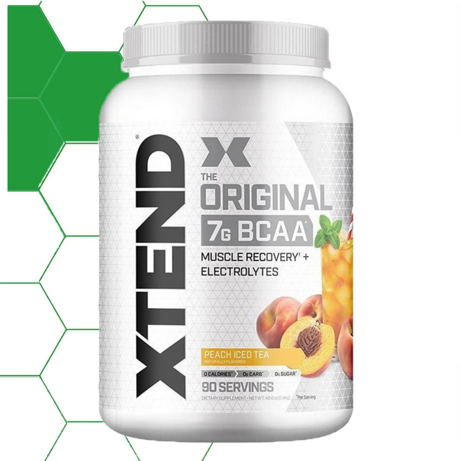 New) 엑스텐드 싸이베이션 오리지날 BCAA 90서빙 피치 아이스티 맛, 1.4kg, 1개