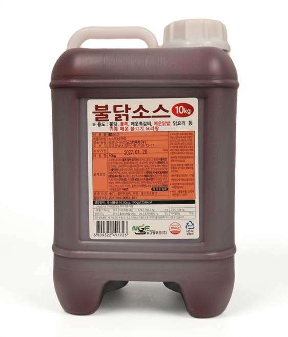 뉴그린 불닭소스10kg 1개, 10kg