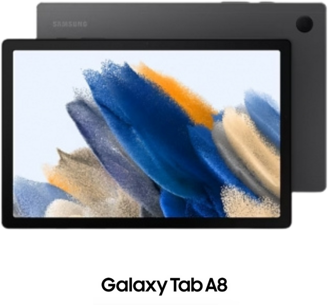 갤럭시 탭 A8 WIFI 10.5인치 SM-X200 사은품 패키지 ( 전용 이어폰 + C타입 충전기), 다크그레이_S급, 64GB, Wi-Fi