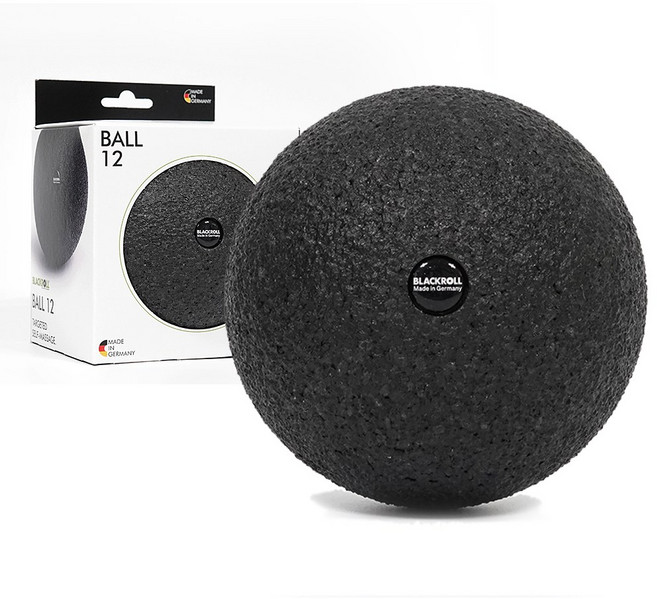 [로켓그로스]블랙롤 볼 빅 마사지볼, 블랙, 1개