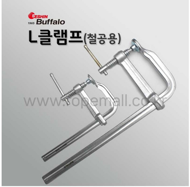 철공클램프 L클램프 규격택1, 1개