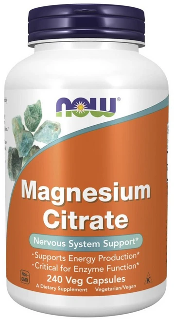 나우푸드 마그네슘 시트레이트 베지 캡슐, 240정, 1개 - 쿠팡