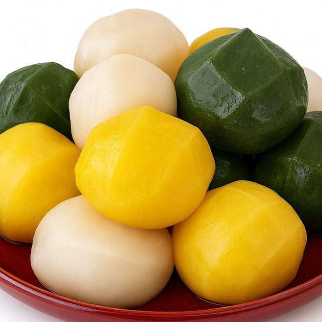 강원도 강릉 땅콩이네 감자떡 3kg (1kg x 3봉지) 쑥 호박 감자떡3종, 1세트