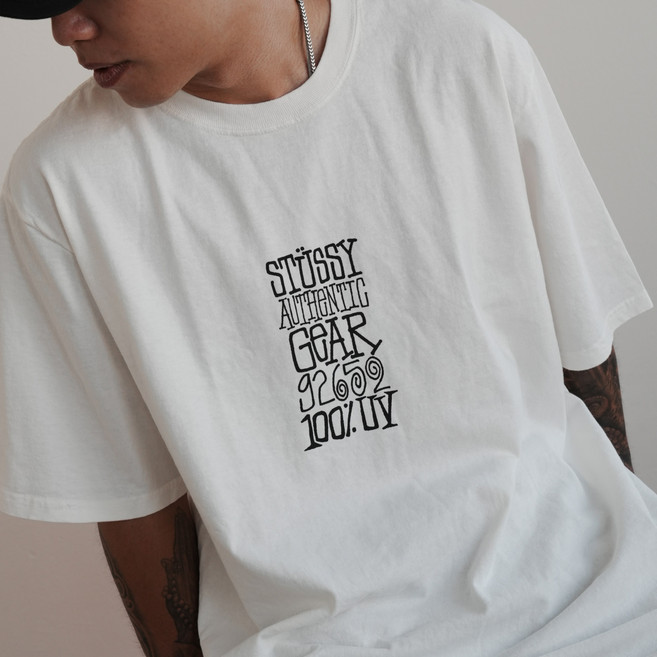 Stüssy T恤 潮流印花 舒適透氣 經典圓領設計