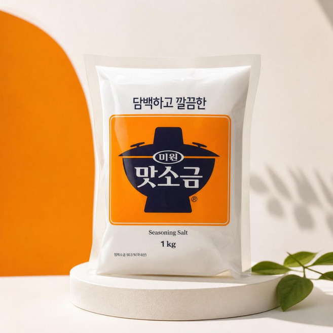 미원 맛소금 담백하고 깔끔한 가정용 업소용 조미료, 1kg, 1개
