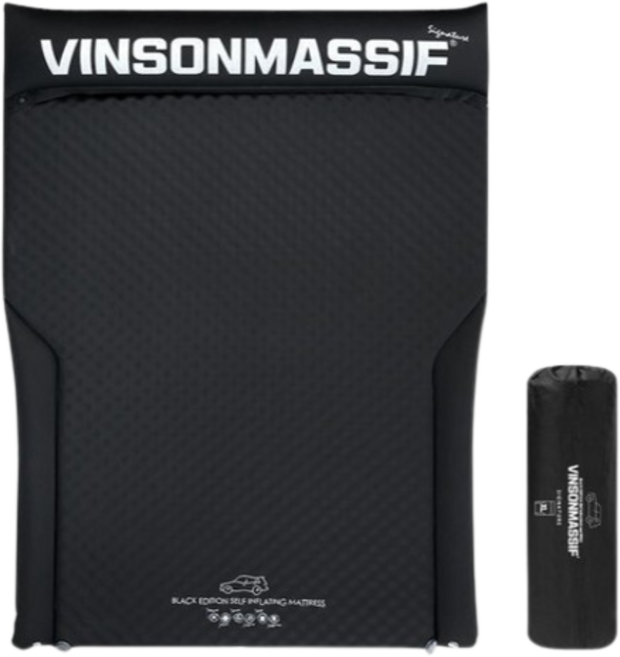 빈슨메시프 차량용 자충매트 시그니처XL, 블랙