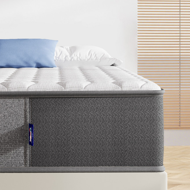 헤르티만 매트리스 편안한 포켓스프링 매트리스 프리미엄 무음 침대매트리스 무설치, 20cm