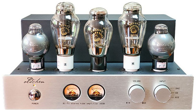 300B 올드첸 진공관 앰프 블루투스 엠프 오디오 HIFI 인티 증폭기 스피커 스테레오 고음질, 300B 실버 스탠다드 에디션, 300B 실버 스탠다드 에디션