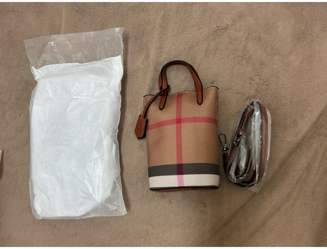 全新編織格紋手機包, 格紋包