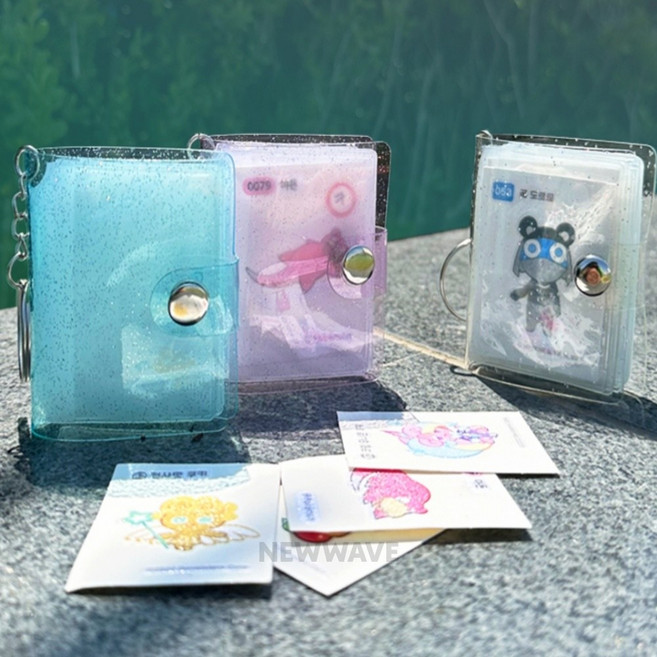 LQ 미니 투명 포토카드 증명사진 띠부씰보관