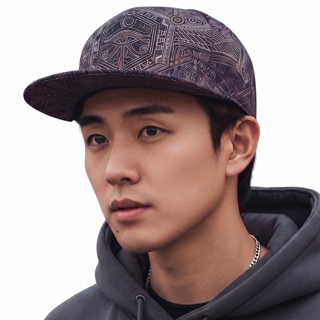 Charm Kaiser 남녀공용 볼캡 심플 힙합 모자 스냅백 17027