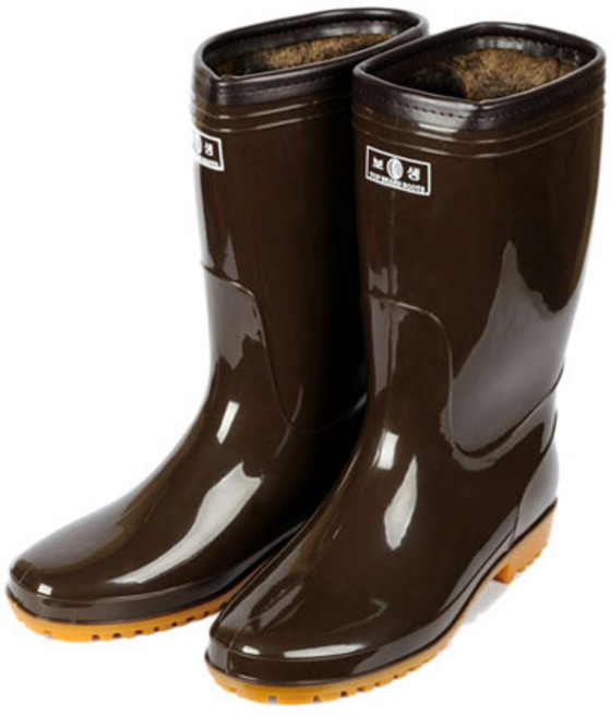 보생 방한 남자 장화