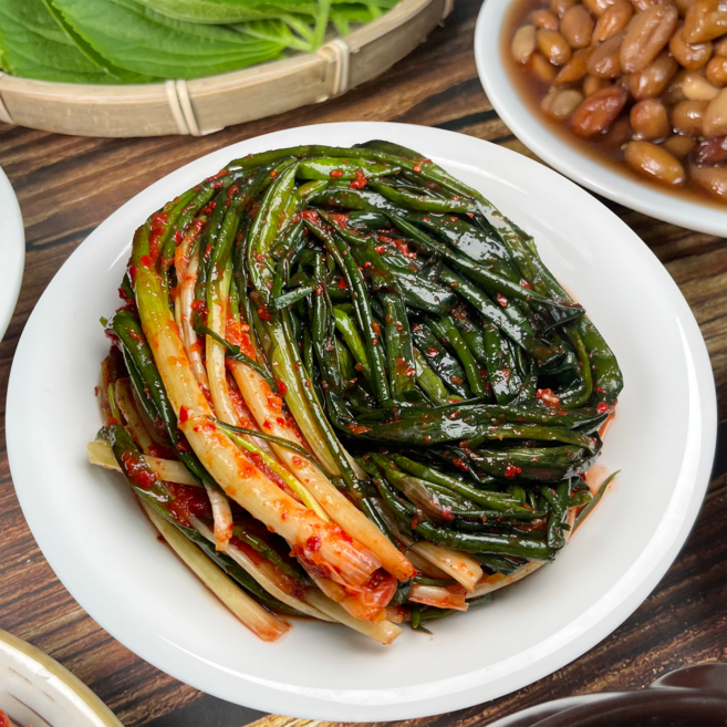 올바른식품 알싸하게 맛있는 전라도식 파김치, 800g, 1개