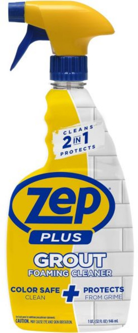 Zep 미국 줄눈세정제 2-in-1 포밍클리너 946ml 거품 화장실 청소 세제 Grout Cleaner