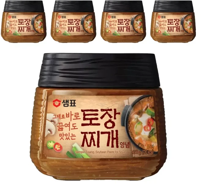 (1+1) 샘표 토장 찌개양념 450g 5개 2Set, 1개