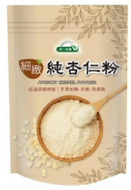 統一生機 細緻純杏仁粉, 200g, 1個