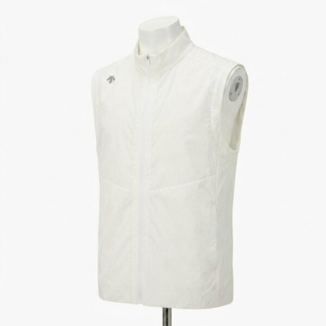[데상트 골프] 데상트골프 아크먼트(ACMT) 남성 테크메쉬 우븐 베스트 Bright White DR11MFWV31 BWTG