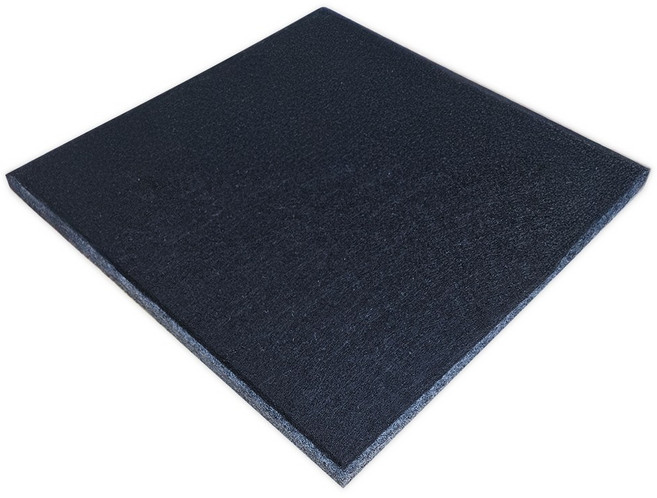 에코폴리단열보드 KS 방염 흡음 단열보드 소음 차단 접착식 25T, 4개, 블랙